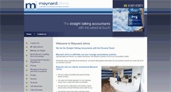 Desktop Screenshot of maynardjohns.com